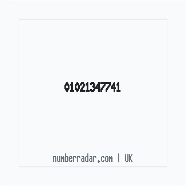 Reverse number check for +44 1021 347741 — who called me?