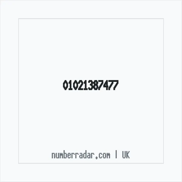 Reverse number check for +44 1021 387477 — who called me?