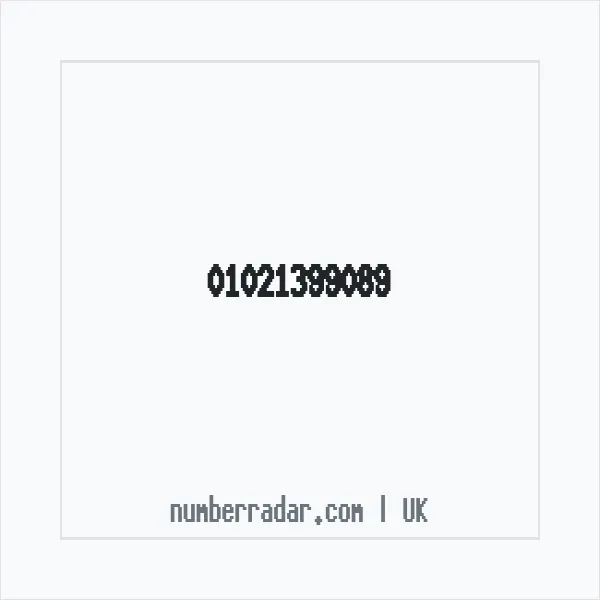 Reverse number check for +44 1021 399089 — who called me?