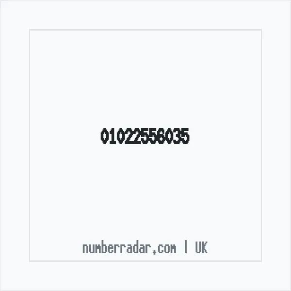 Reverse number check for +44 1022 556035 — who called me?