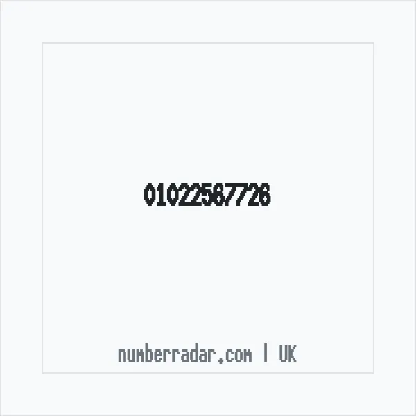 Reverse number check for +44 1022 567726 — who called me?