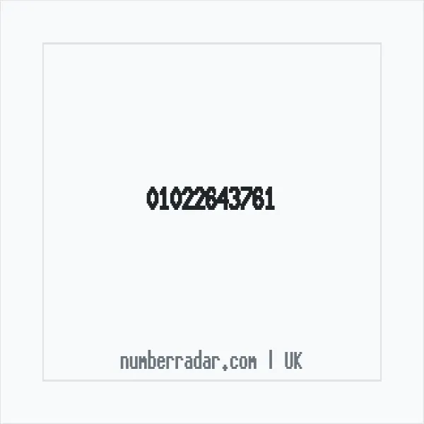 Reverse number check for +44 1022 643761 — who called me?