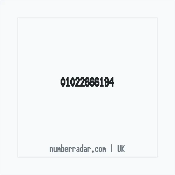 Reverse number check for +44 1022 666194 — who called me?