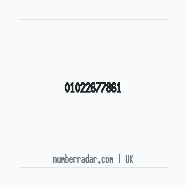 Reverse number check for +44 1022 677861 — who called me?