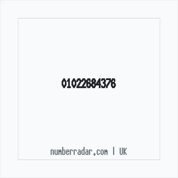 Reverse number check for +44 1022 684376 — who called me?