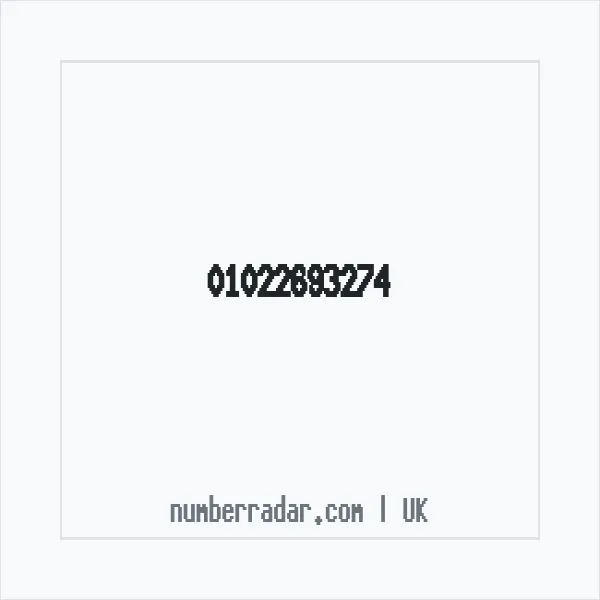 Reverse number check for +44 1022 693274 — who called me?