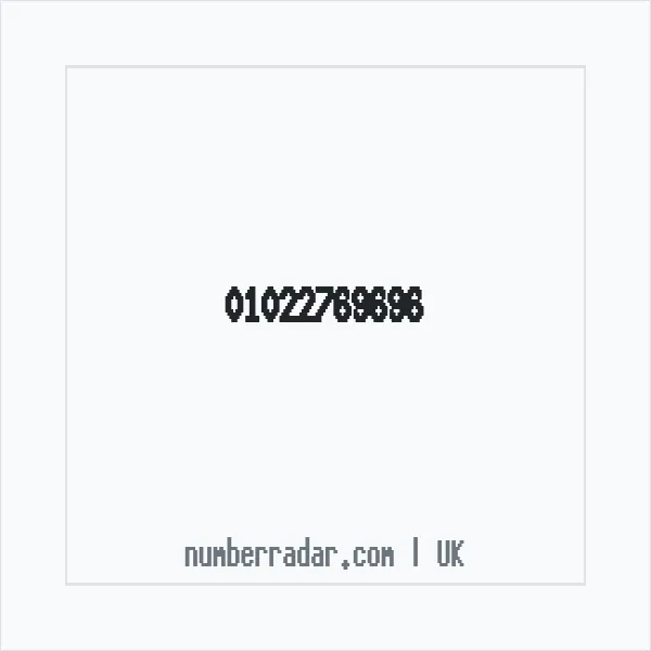 Reverse number check for +44 1022 769696 — who called me?