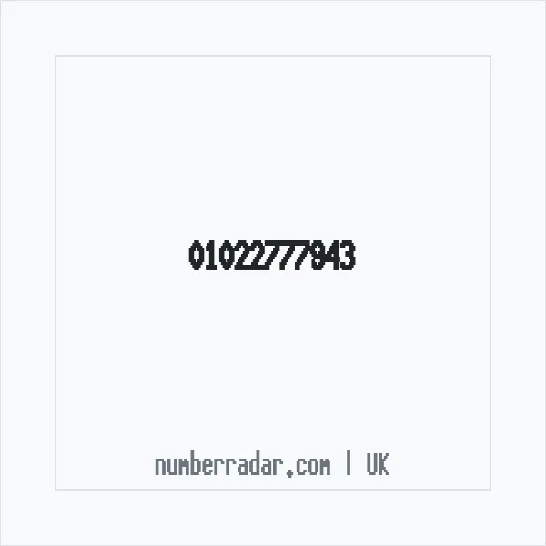 Reverse number check for +44 1022 777943 — who called me?