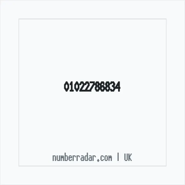 Reverse number check for +44 1022 786834 — who called me?