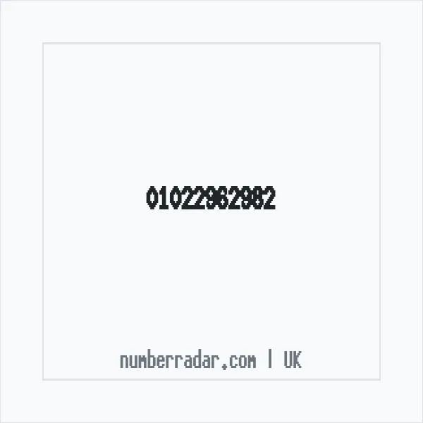 Reverse number check for +44 1022 962982 — who called me?