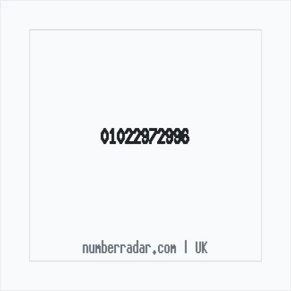 Reverse number check for +44 1022 972996 — who called me?