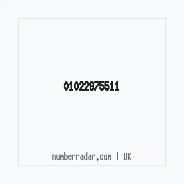 Reverse number check for +44 1022 975511 — who called me?