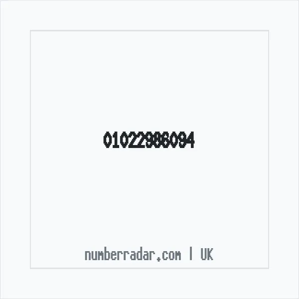 Reverse number check for +44 1022 986094 — who called me?