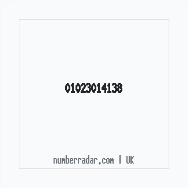 Reverse number check for +44 1023 014138 — who called me?