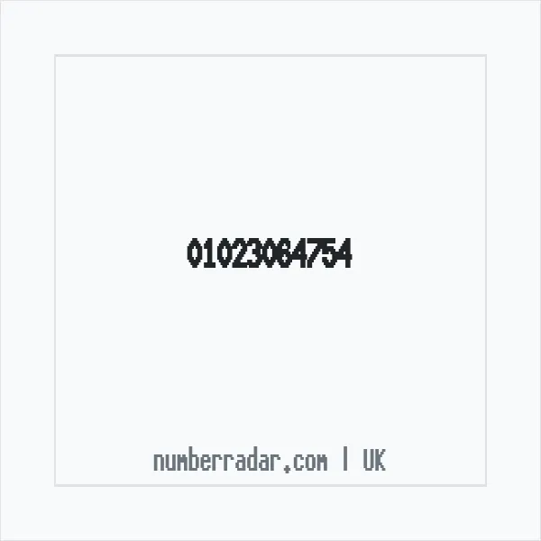 Reverse number check for +44 1023 064754 — who called me?