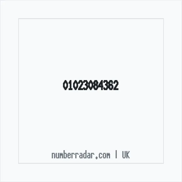 Reverse number check for +44 1023 084362 — who called me?