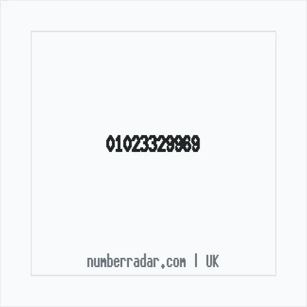 Reverse number check for +44 1023 329969 — who called me?