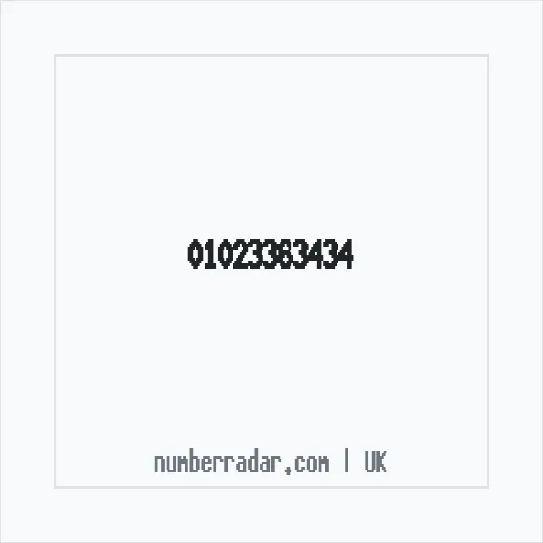 Reverse number check for +44 1023 363434 — who called me?