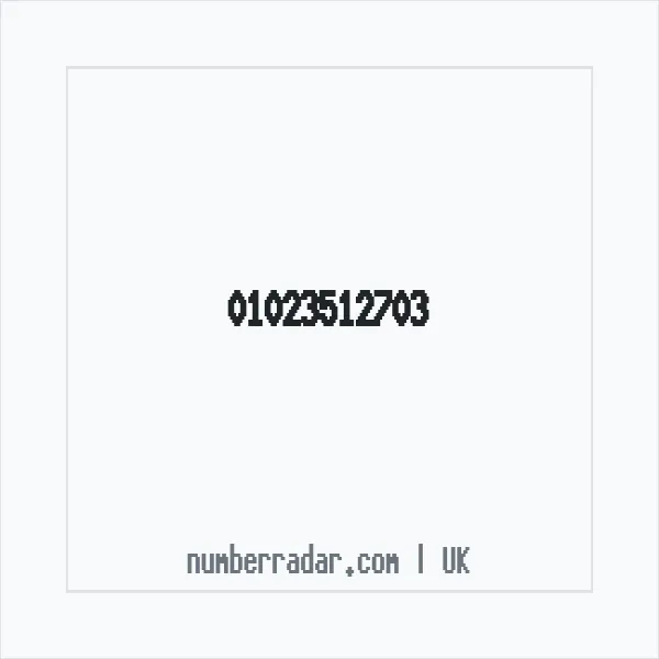 Reverse number check for +44 1023 512703 — who called me?
