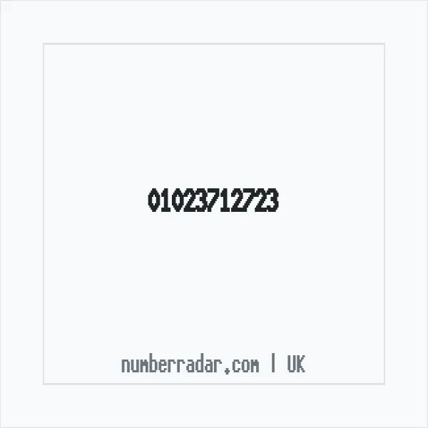 Reverse number check for +44 1023 712723 — who called me?