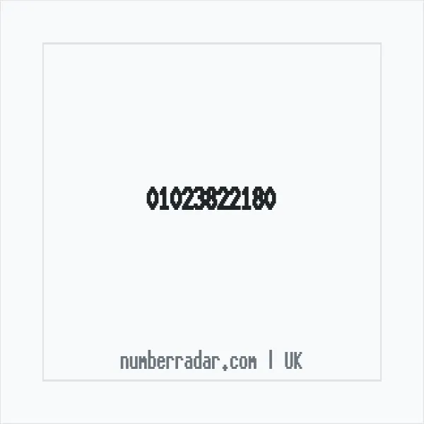 Reverse number check for +44 1023 822180 — who called me?