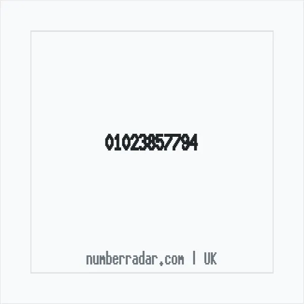 Reverse number check for +44 1023 857794 — who called me?