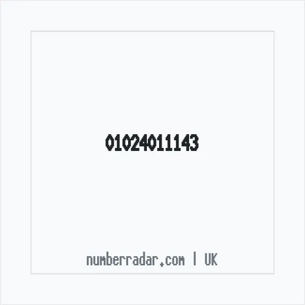 Reverse number check for +44 1024 011143 — who called me?