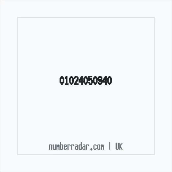 Reverse number check for +44 1024 050940 — who called me?