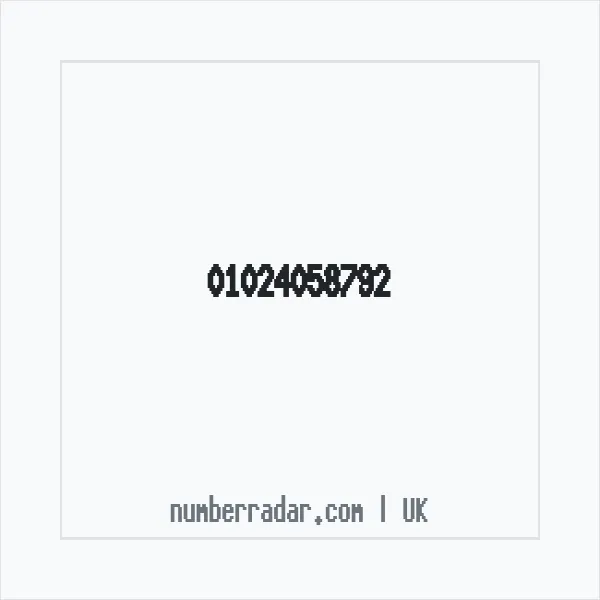 Reverse number check for +44 1024 058792 — who called me?