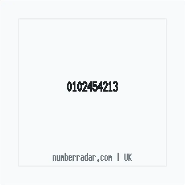 Reverse number check for +44 102454213 — who called me?
