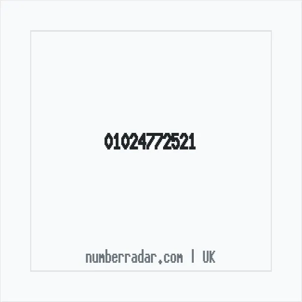 Reverse number check for +44 1024 772521 — who called me?