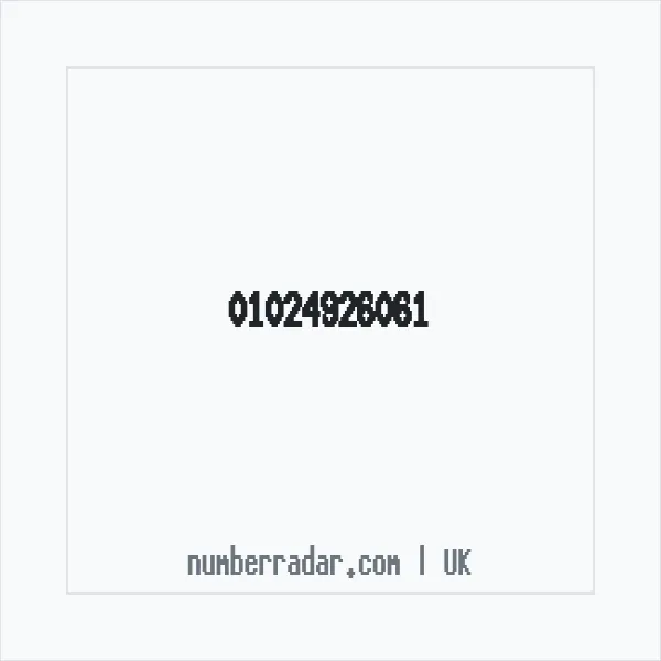 Reverse number check for +44 1024 926061 — who called me?