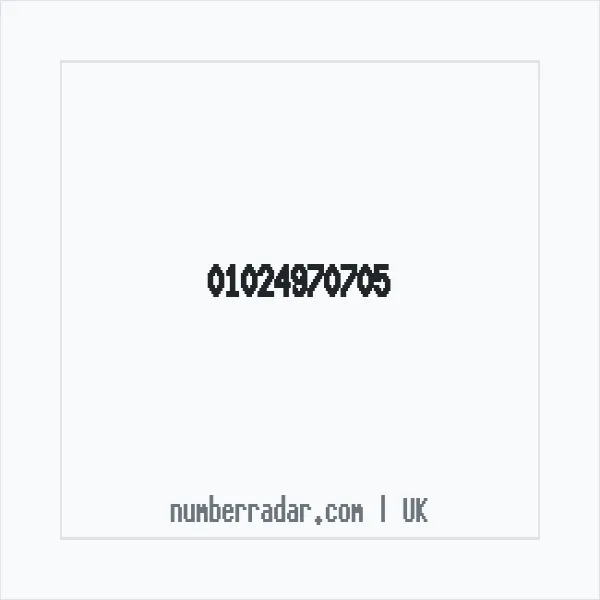 Reverse number check for +44 1024 970705 — who called me?