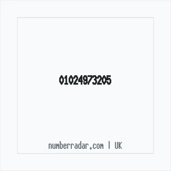 Reverse number check for +44 1024 973205 — who called me?