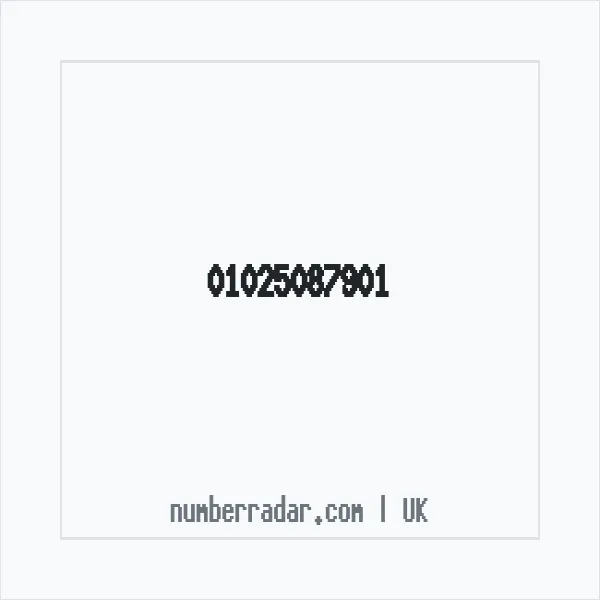 Reverse number check for +44 1025 087901 — who called me?