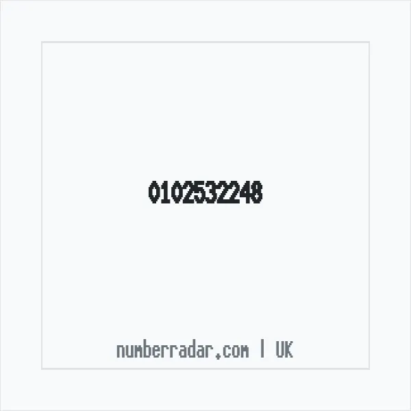 Reverse number check for +44 102532248 — who called me?