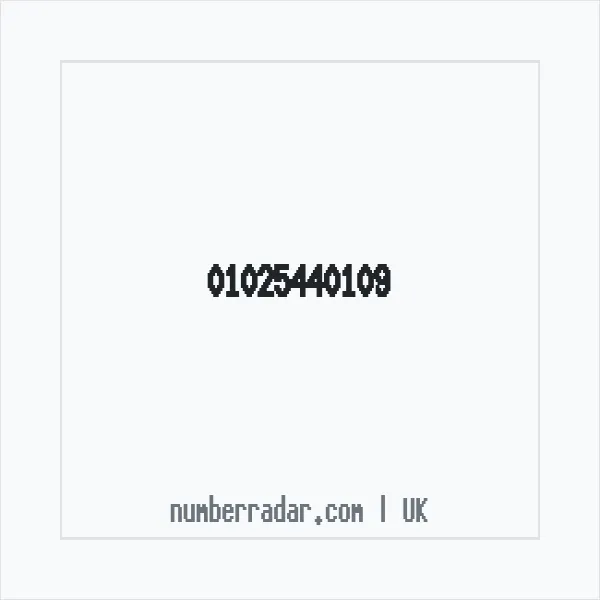Reverse number check for +44 1025 440109 — who called me?