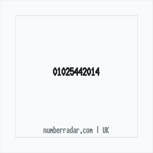 Reverse number check for +44 1025 442014 — who called me?