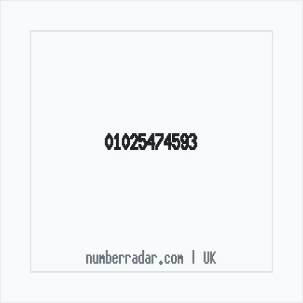Reverse number check for +44 1025 474593 — who called me?