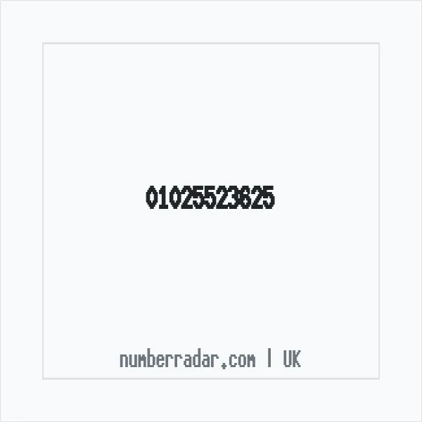 Reverse number check for +44 1025 523625 — who called me?