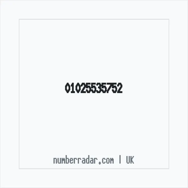 Reverse number check for +44 1025 535752 — who called me?