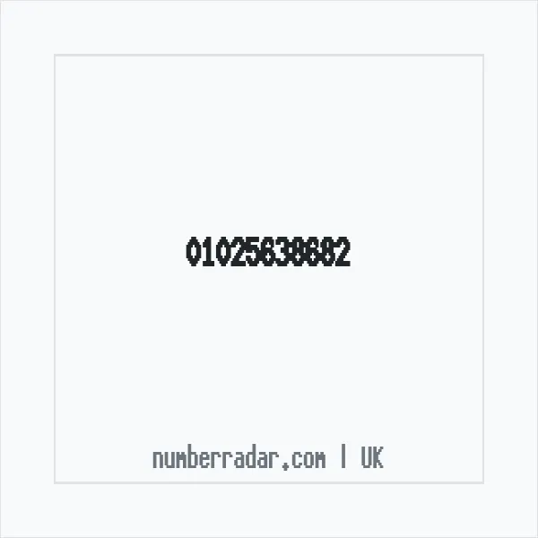Reverse number check for +44 1025 638682 — who called me?