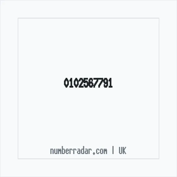 Reverse number check for +44 102567791 — who called me?