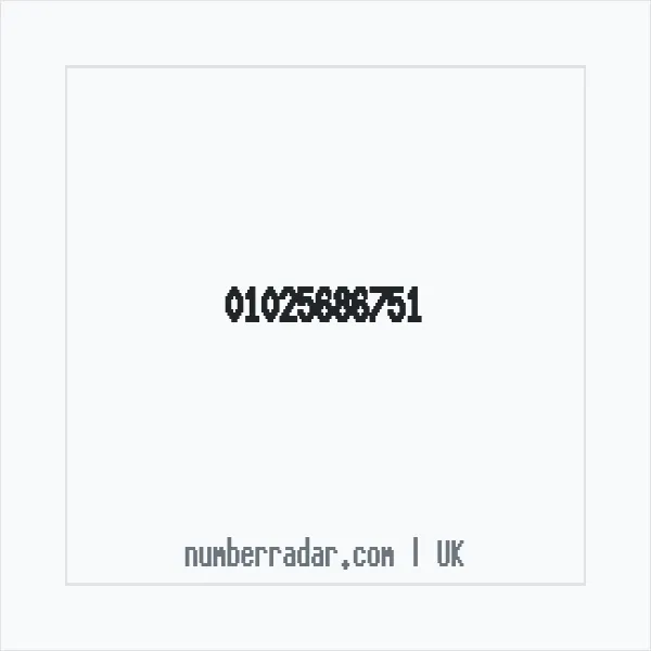 Reverse number check for +44 1025 686751 — who called me?