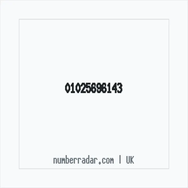 Reverse number check for +44 1025 696143 — who called me?