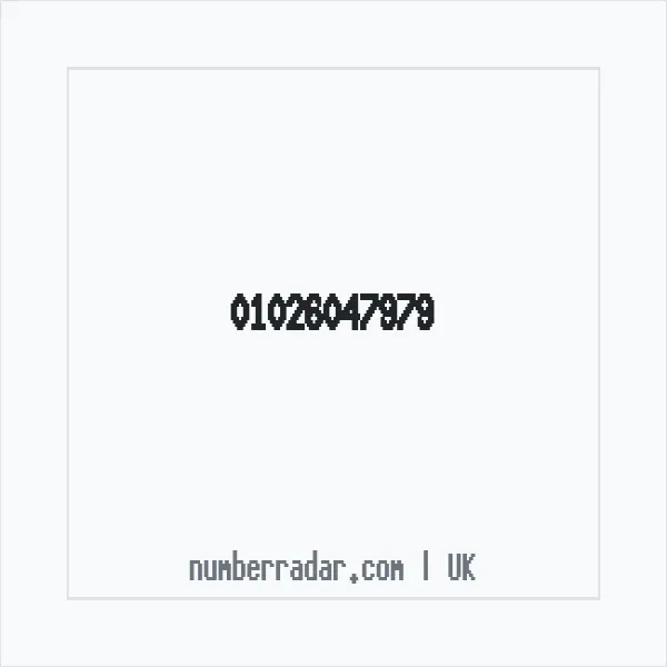 Reverse number check for +44 1026 047979 — who called me?
