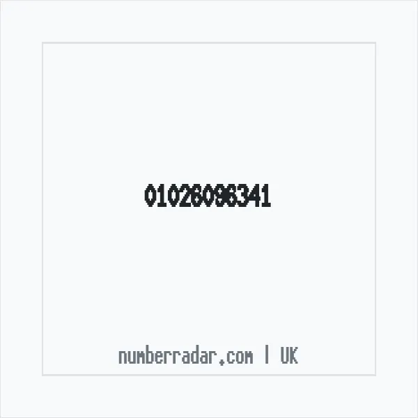 Reverse number check for +44 1026 096341 — who called me?