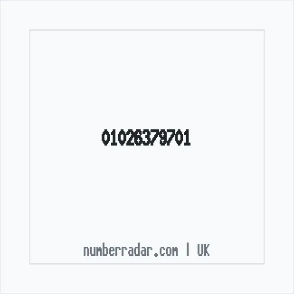 Reverse number check for +44 1026 379701 — who called me?