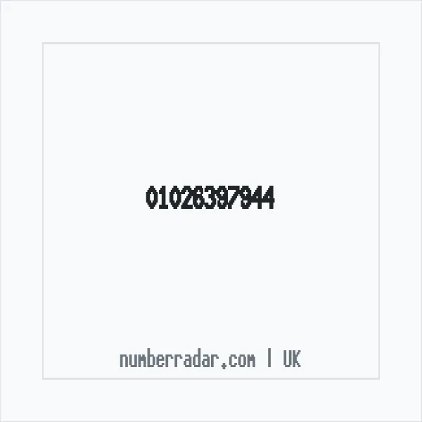 Reverse number check for +44 1026 397944 — who called me?