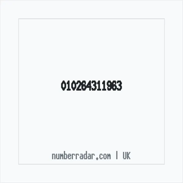 Reverse number check for +44 (1026) 431-196 — who called me?